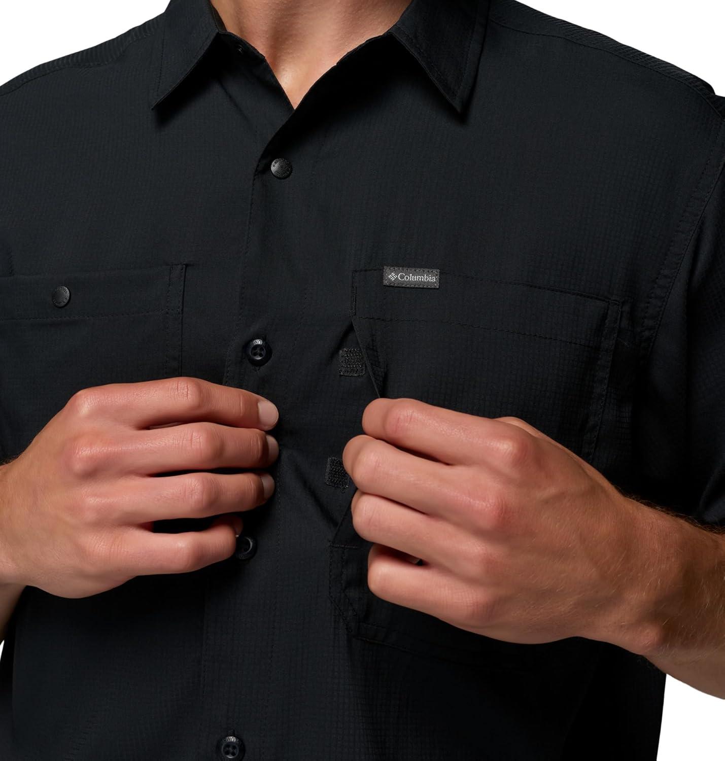 imageColumbia Mens Silver Ridge Utility Lite Short SleeveBlack