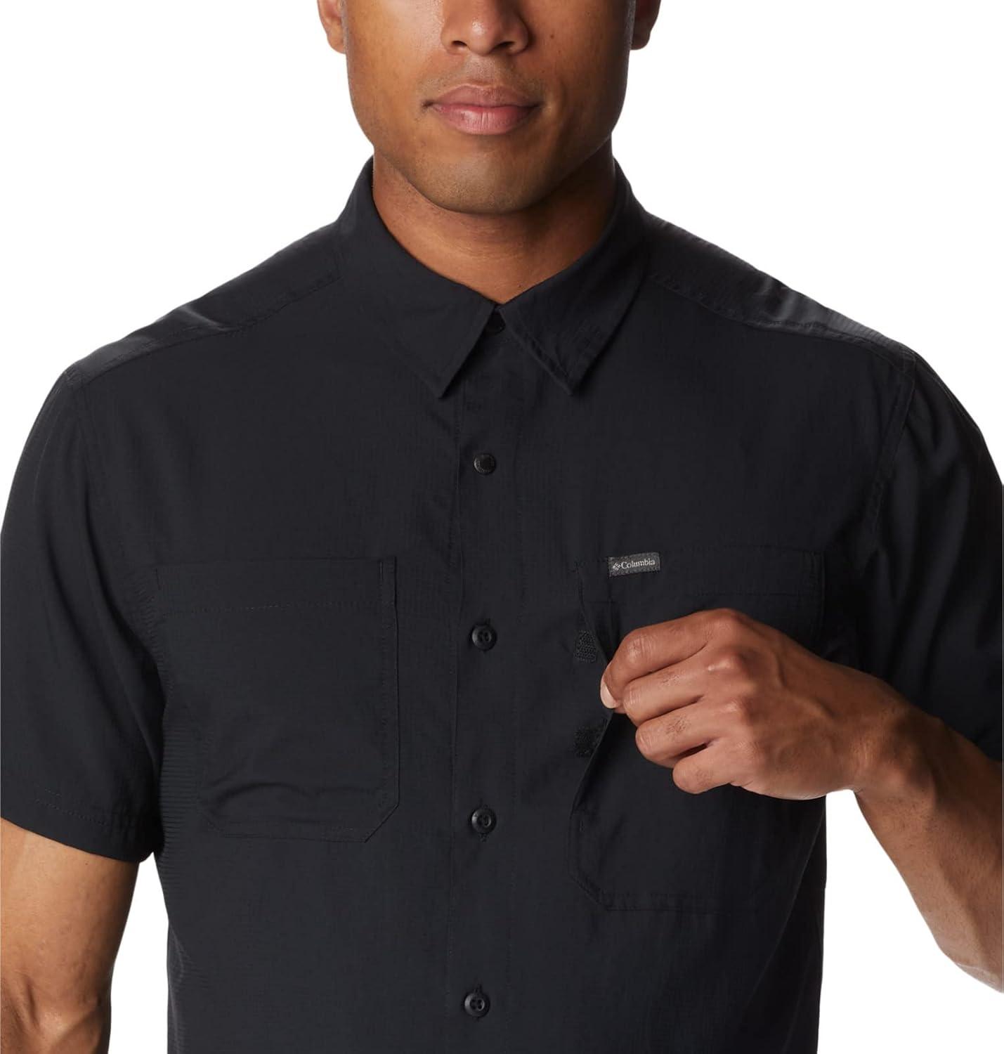 imageColumbia Mens Silver Ridge Utility Lite Short SleeveBlack