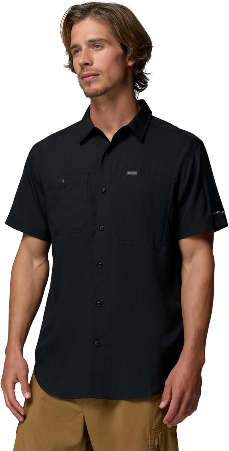 imageColumbia Mens Silver Ridge Utility Lite Short SleeveBlack