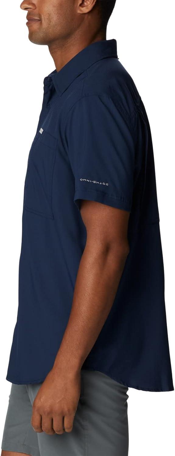 imageColumbia Mens Silver Ridge Utility Lite Short SleeveCollegiate Navy