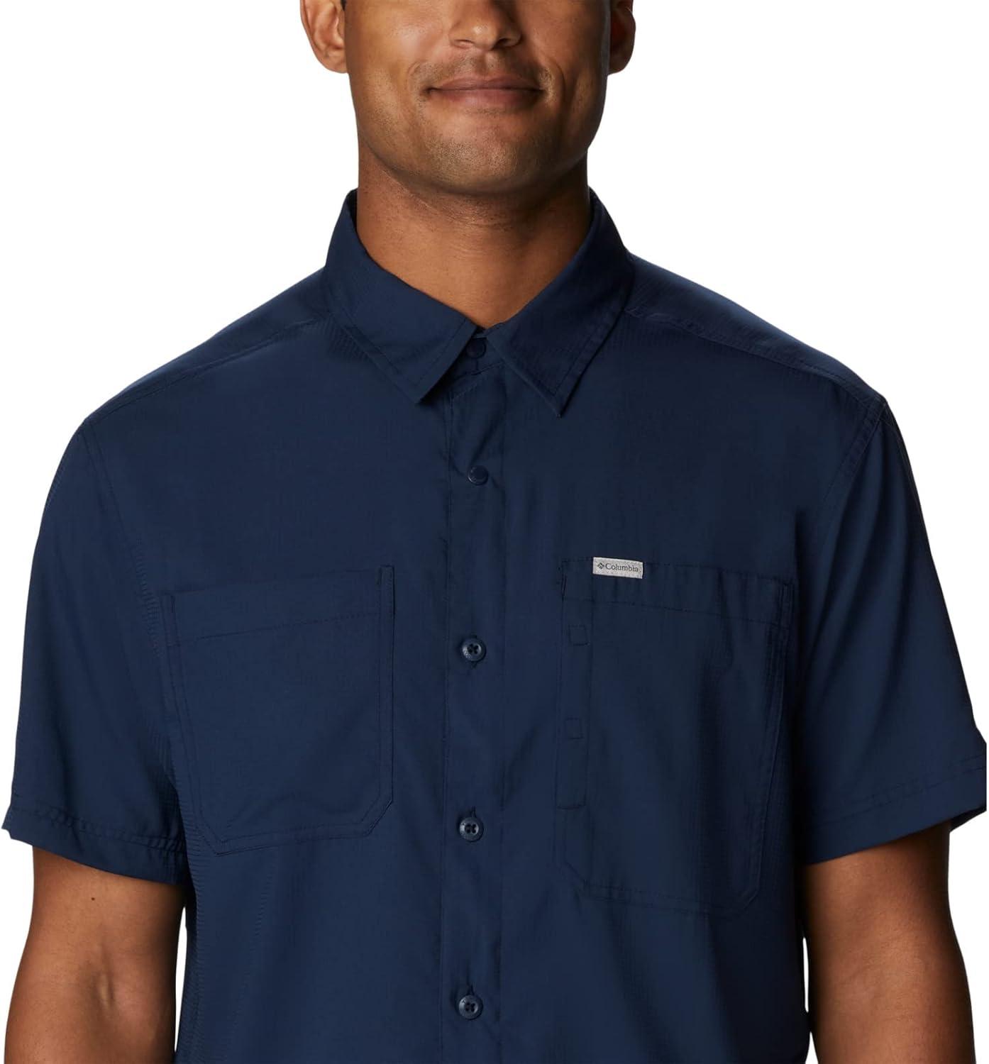 imageColumbia Mens Silver Ridge Utility Lite Short SleeveCollegiate Navy