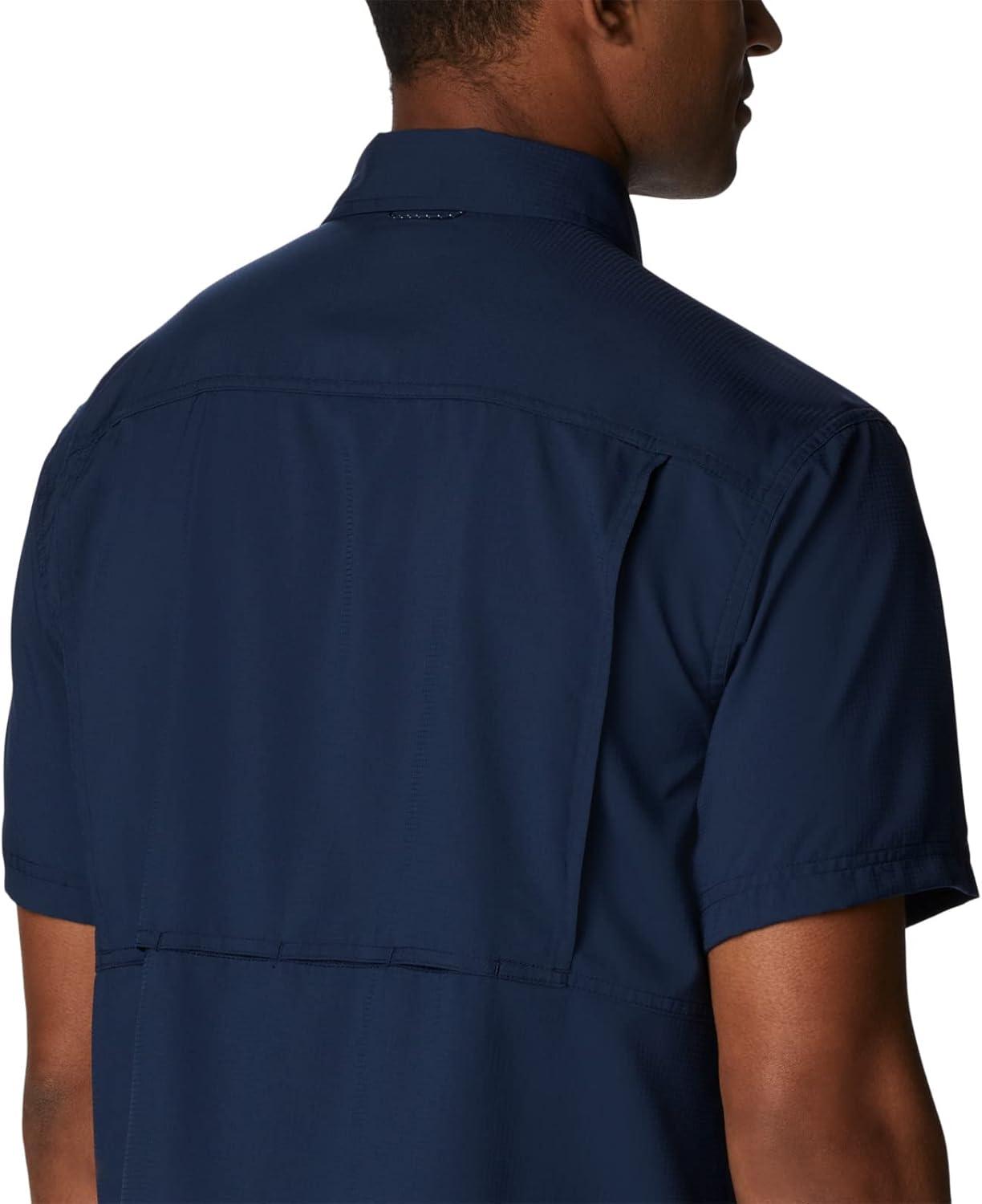 imageColumbia Mens Silver Ridge Utility Lite Short SleeveCollegiate Navy