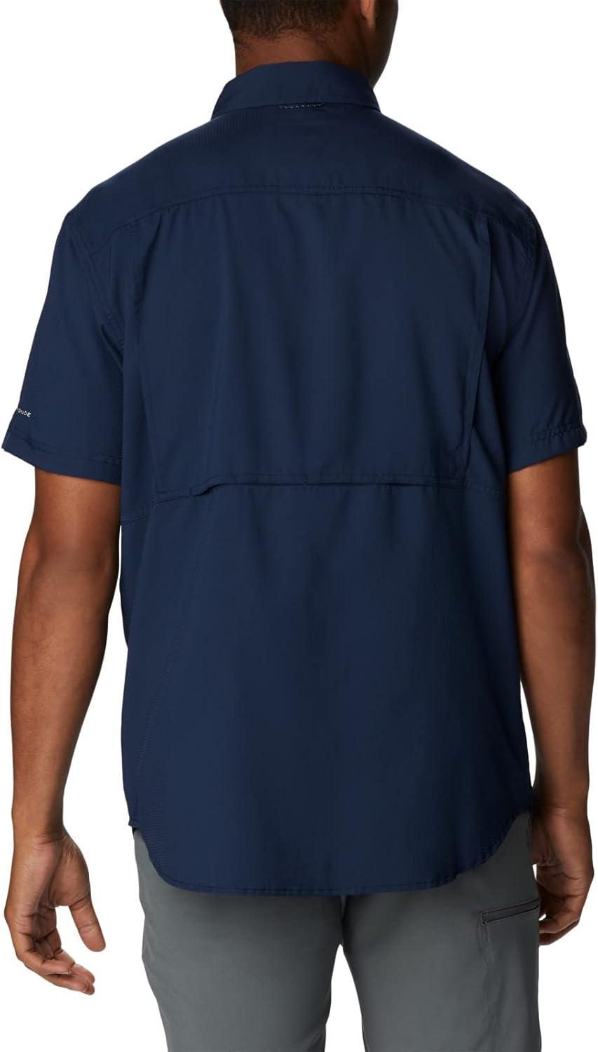 imageColumbia Mens Silver Ridge Utility Lite Short SleeveCollegiate Navy