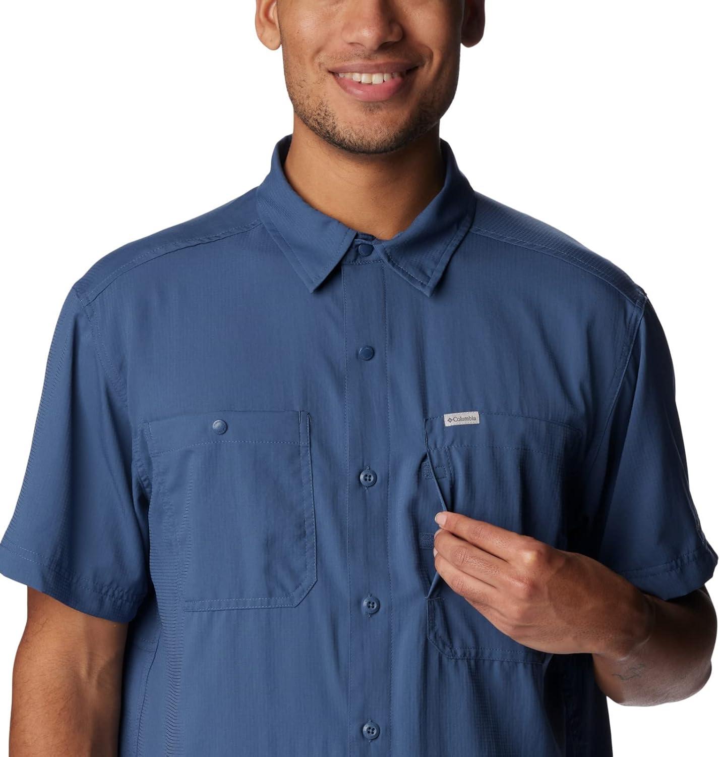 imageColumbia Mens Silver Ridge Utility Lite Short SleeveDark Mountain