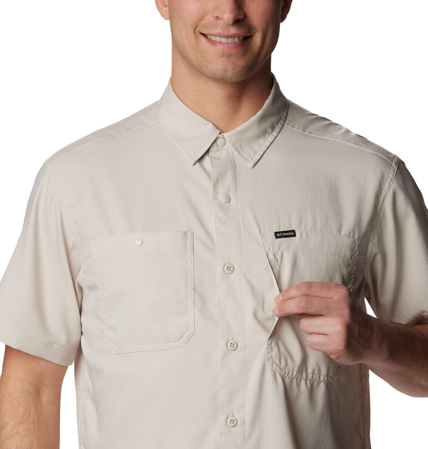 imageColumbia Mens Silver Ridge Utility Lite Short SleeveDark Stone