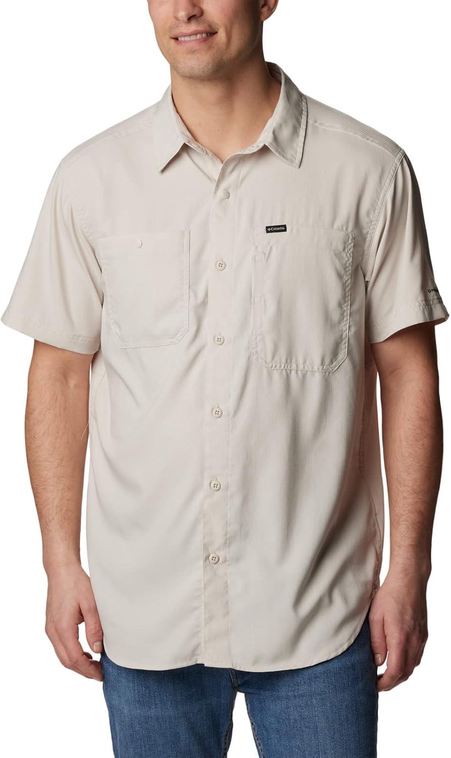 imageColumbia Mens Silver Ridge Utility Lite Short SleeveDark Stone