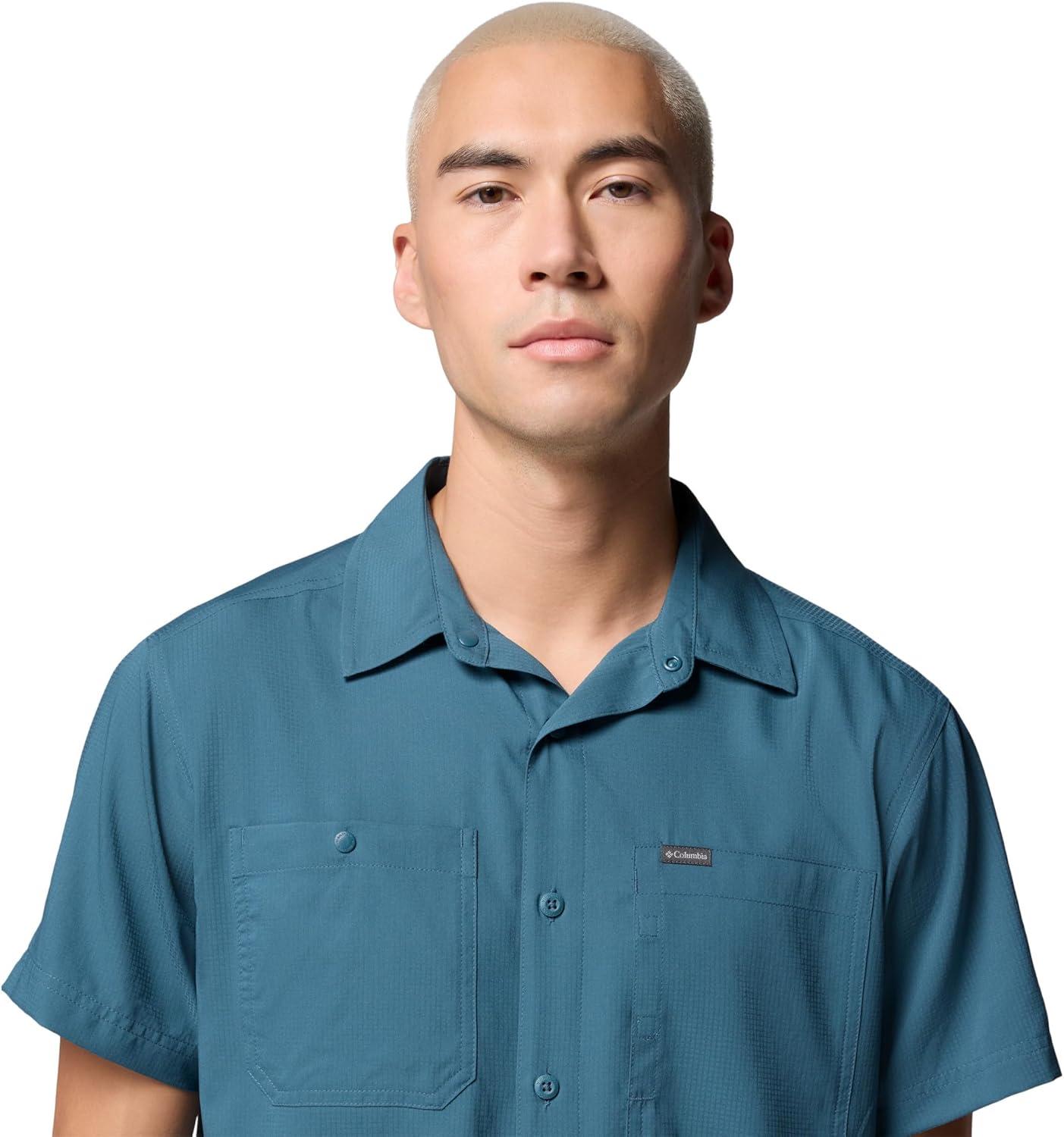 imageColumbia Mens Silver Ridge Utility Lite Short SleeveEverblue