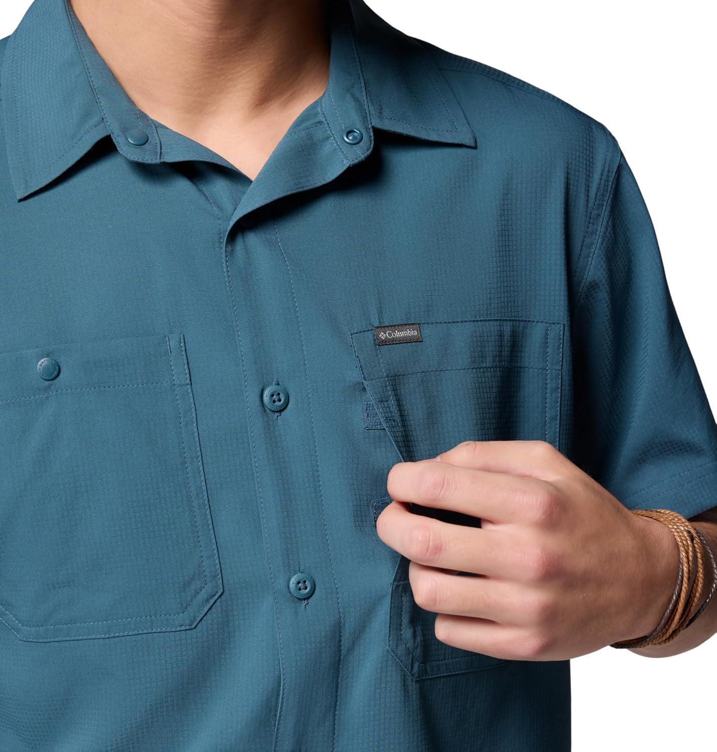 imageColumbia Mens Silver Ridge Utility Lite Short SleeveEverblue