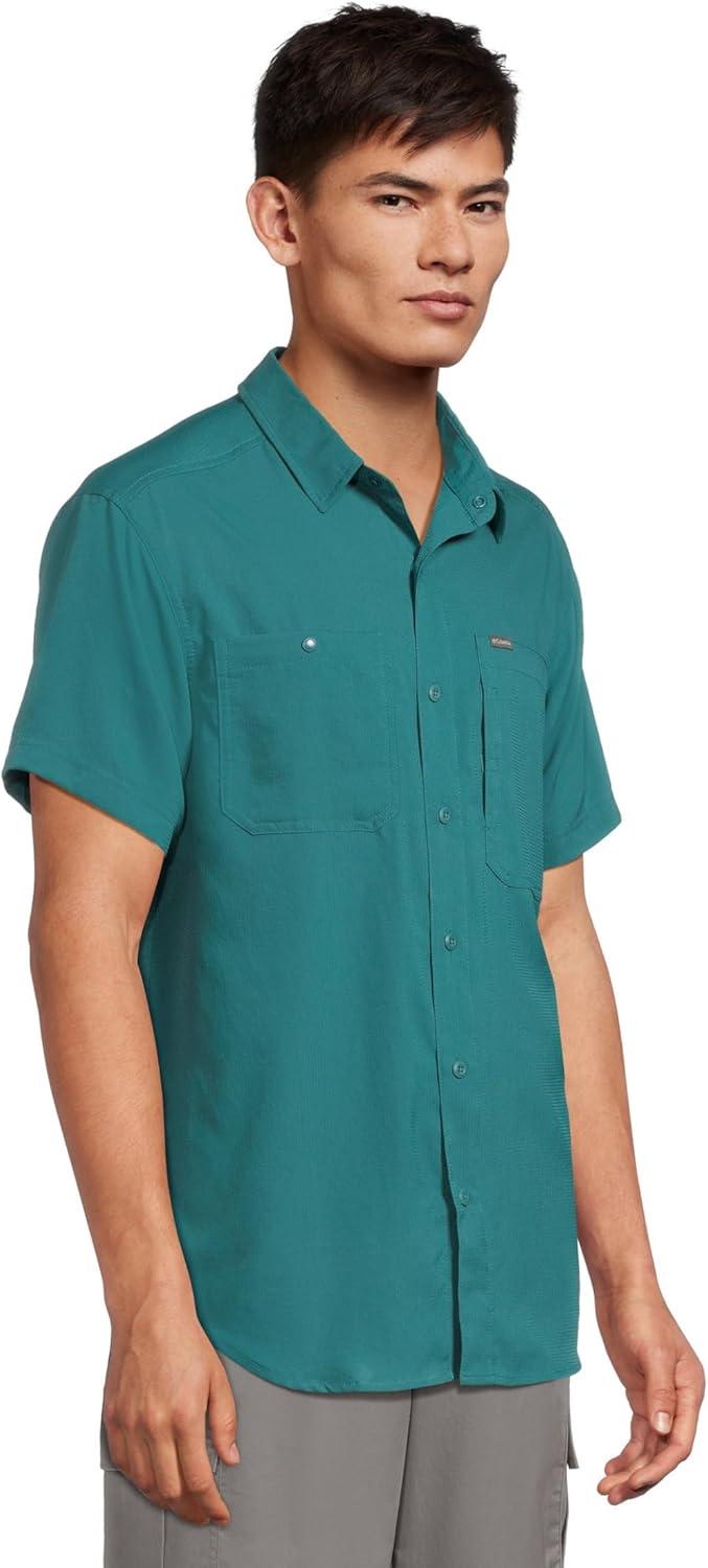 imageColumbia Mens Silver Ridge Utility Lite Short SleeveRiver Blue