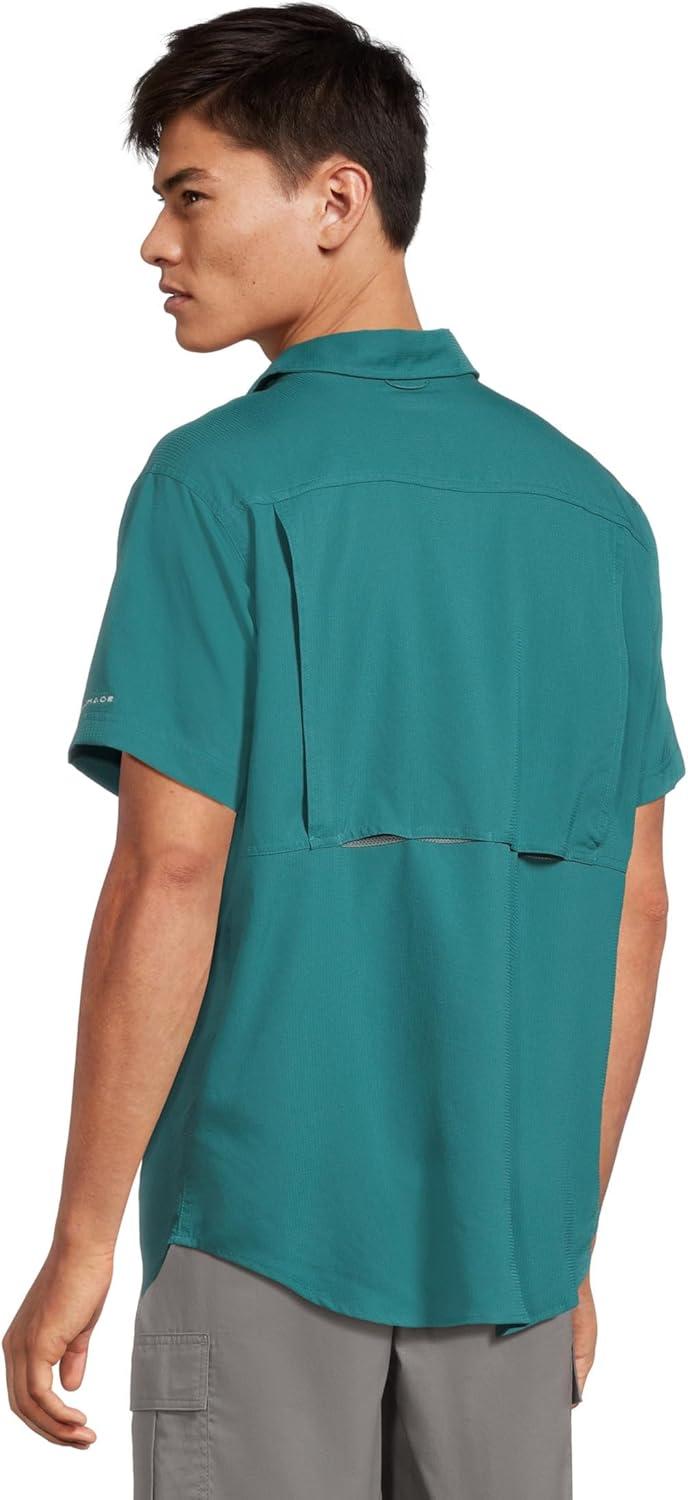 imageColumbia Mens Silver Ridge Utility Lite Short SleeveRiver Blue