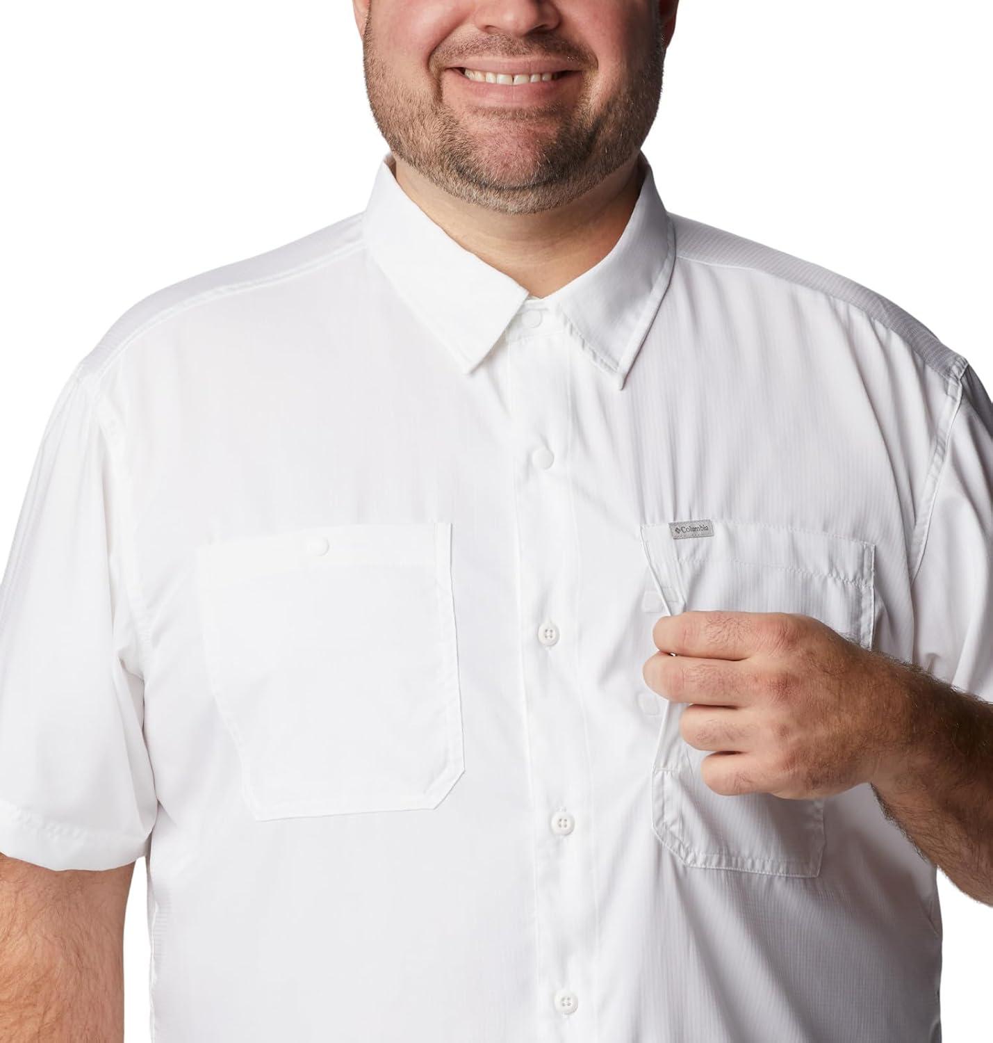 imageColumbia Mens Silver Ridge Utility Lite Short SleeveWhite