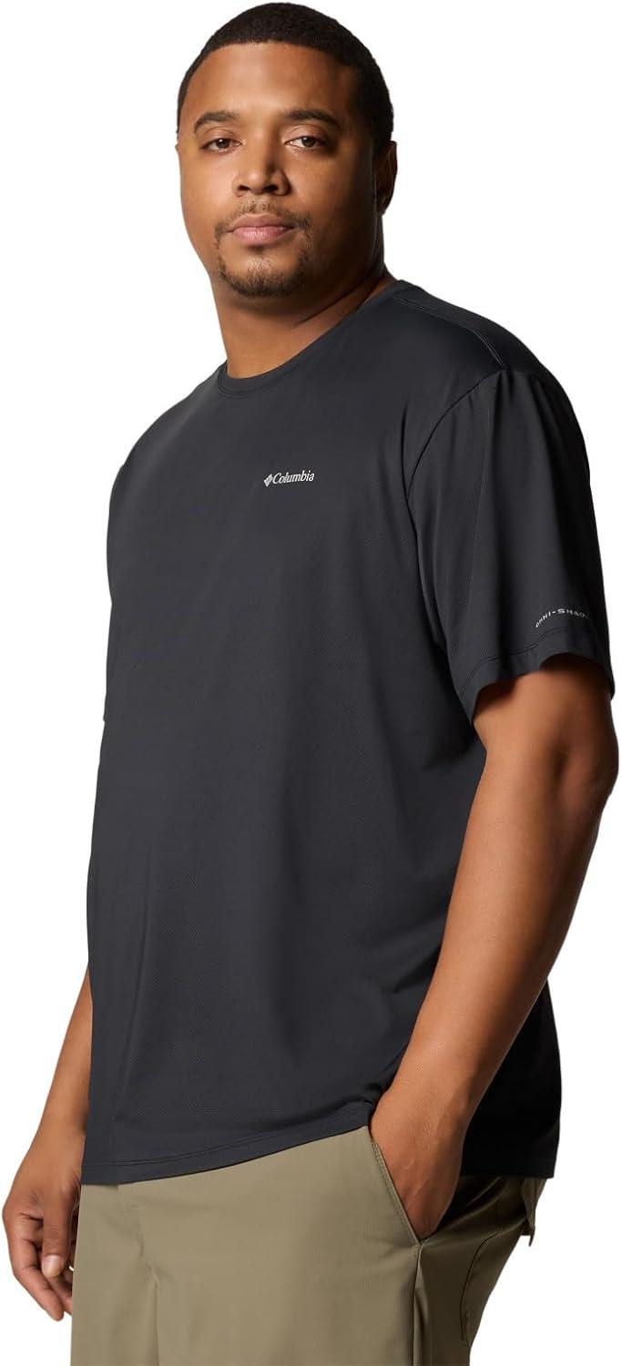 imageColumbia Mens Tech Trail Utility Short Sleeve CrewBlack