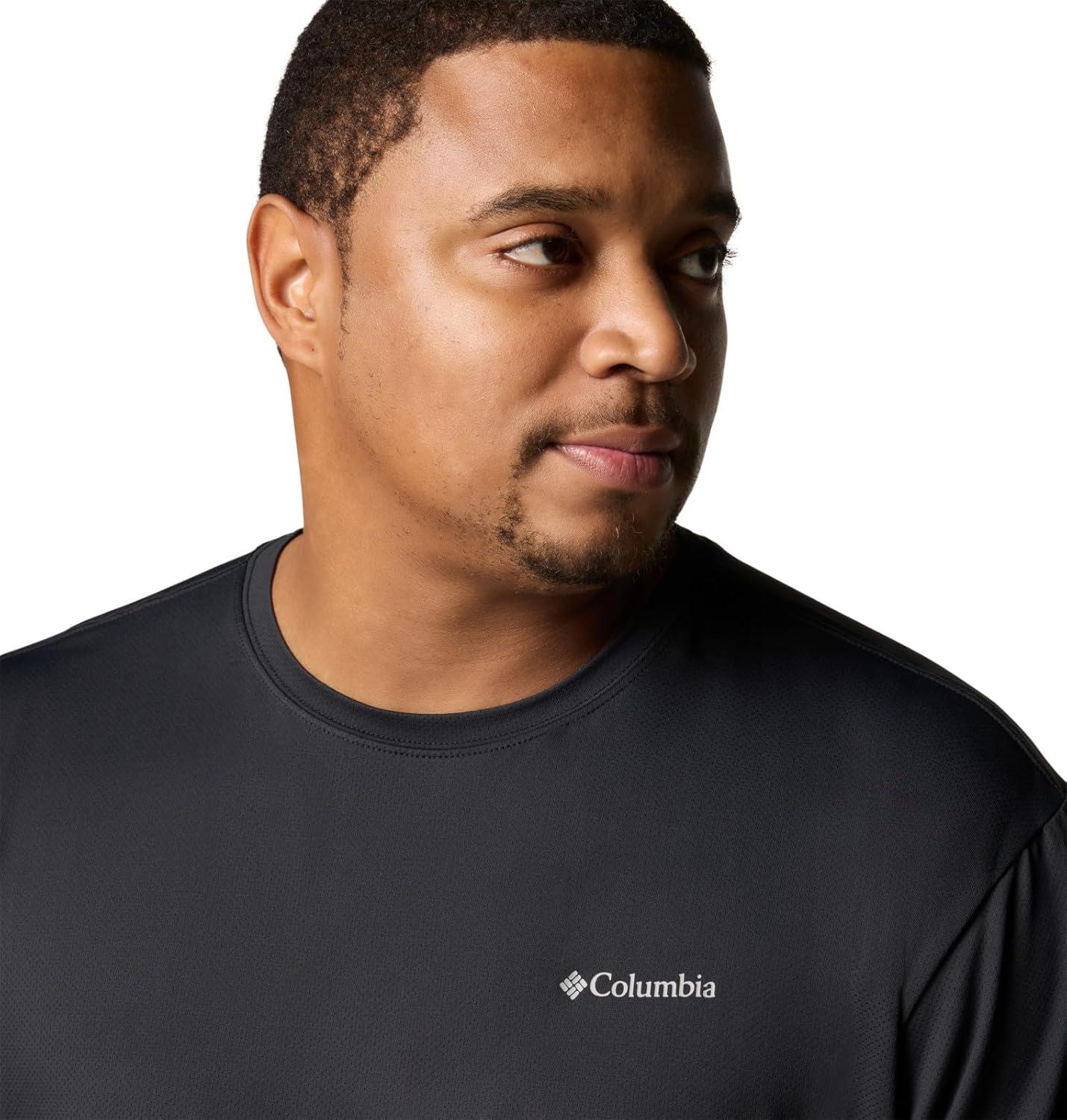 imageColumbia Mens Tech Trail Utility Short Sleeve CrewBlack