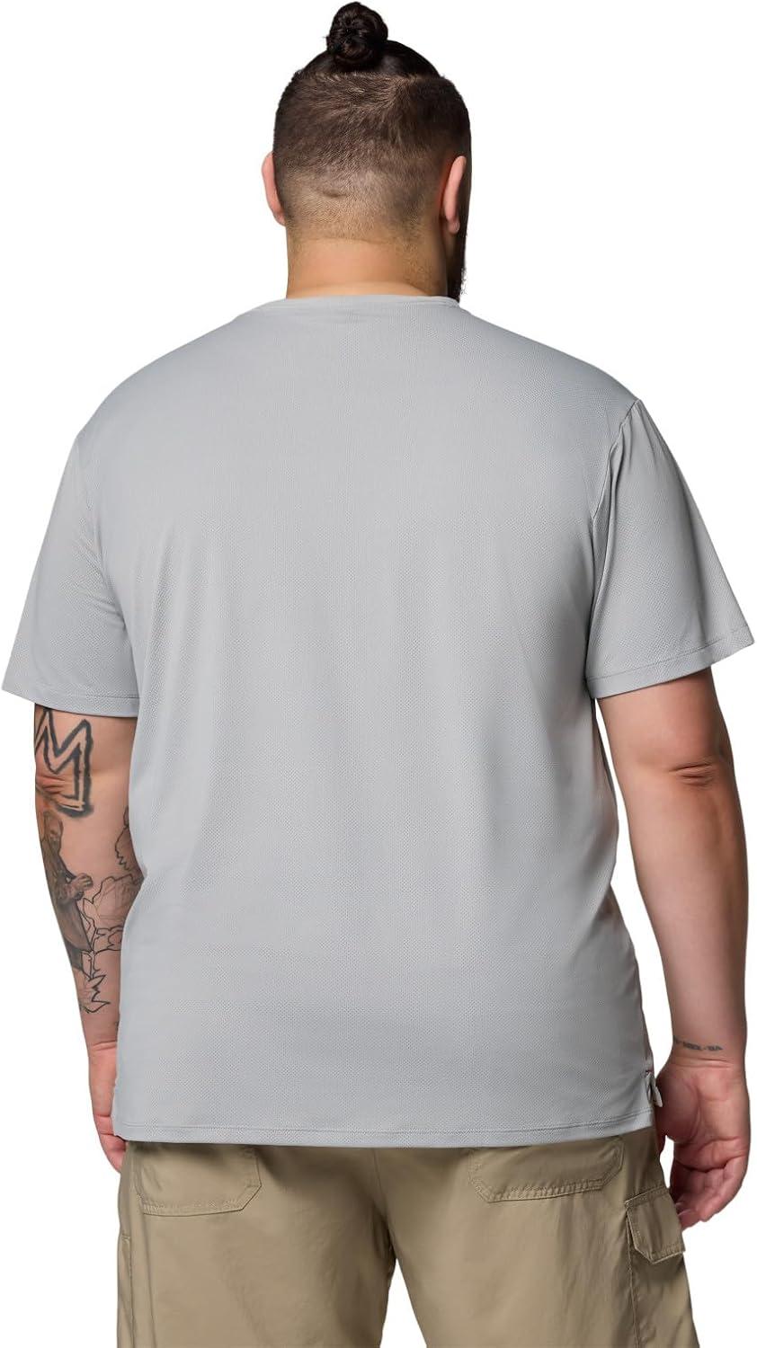 imageColumbia Mens Tech Trail Utility Short Sleeve CrewColumbia Grey