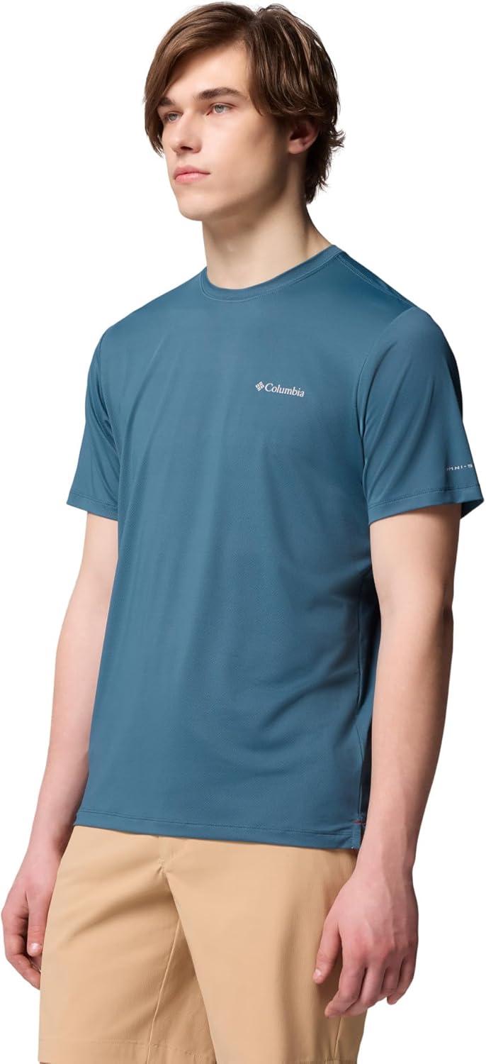 imageColumbia Mens Tech Trail Utility Short Sleeve CrewEverblue
