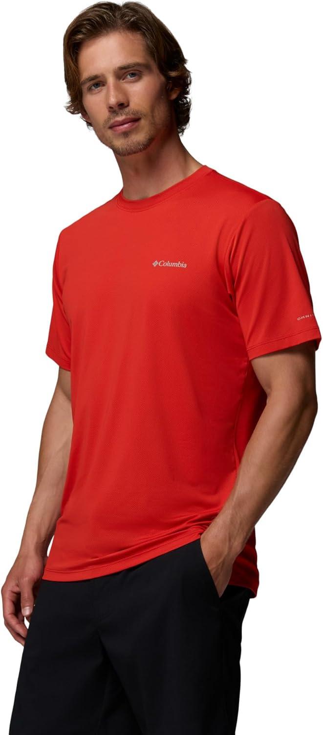 imageColumbia Mens Tech Trail Utility Short Sleeve CrewSuper Sonic