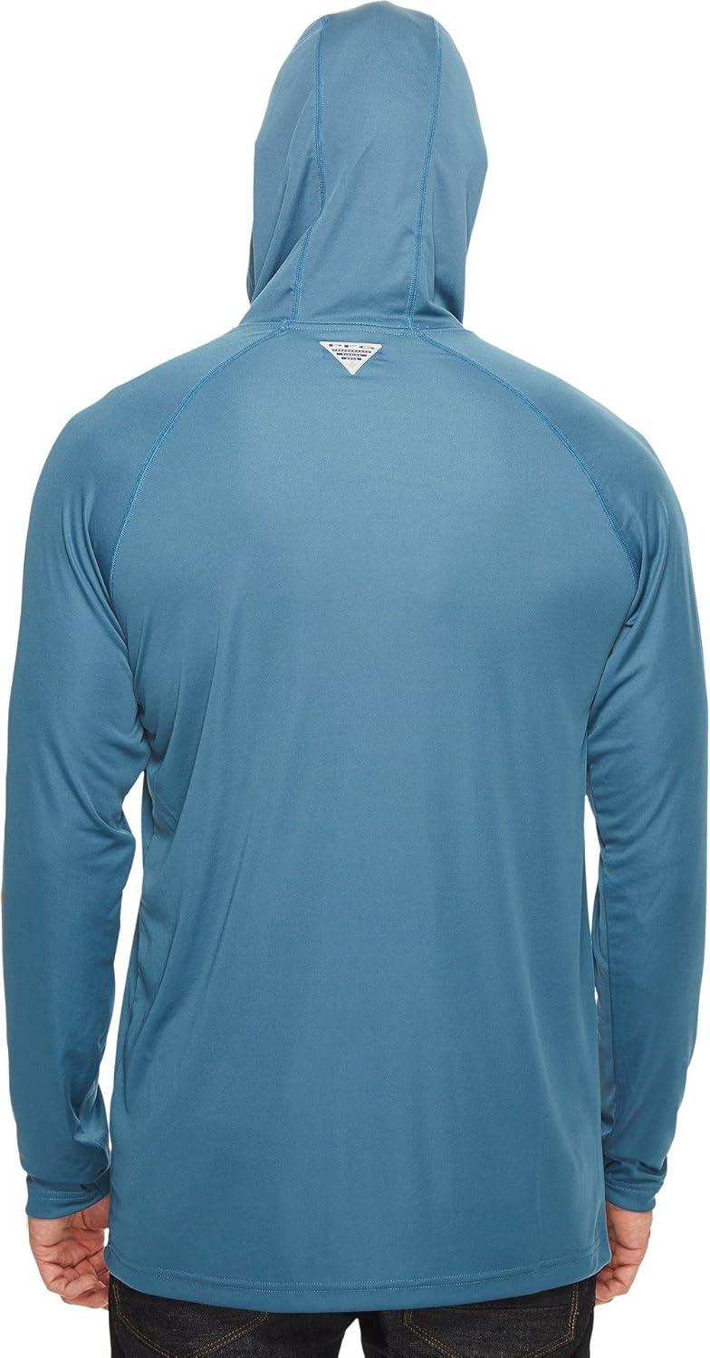 imageColumbia Mens Terminal Tackle Big amp Tall HoodieBlue HeronDark Banana