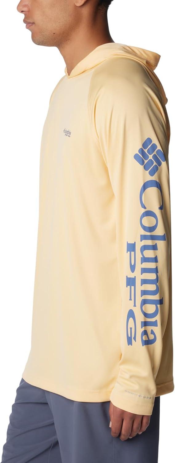 imageColumbia Mens Terminal Tackle Big amp Tall HoodieCocoa ButterBluebell Logo
