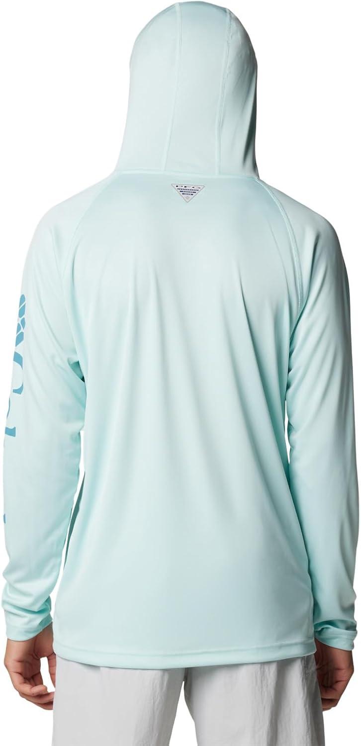 imageColumbia Mens Terminal Tackle Big amp Tall HoodieIcy MornCanyon Blue Logo