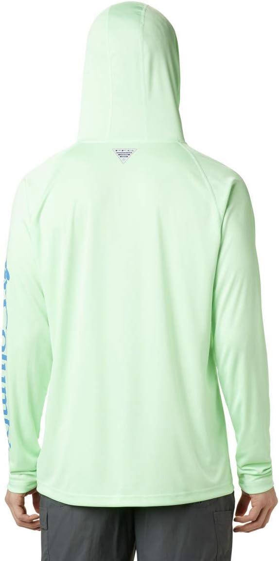 imageColumbia Mens Terminal Tackle Big amp Tall HoodieKey WestVivid Blue Logo