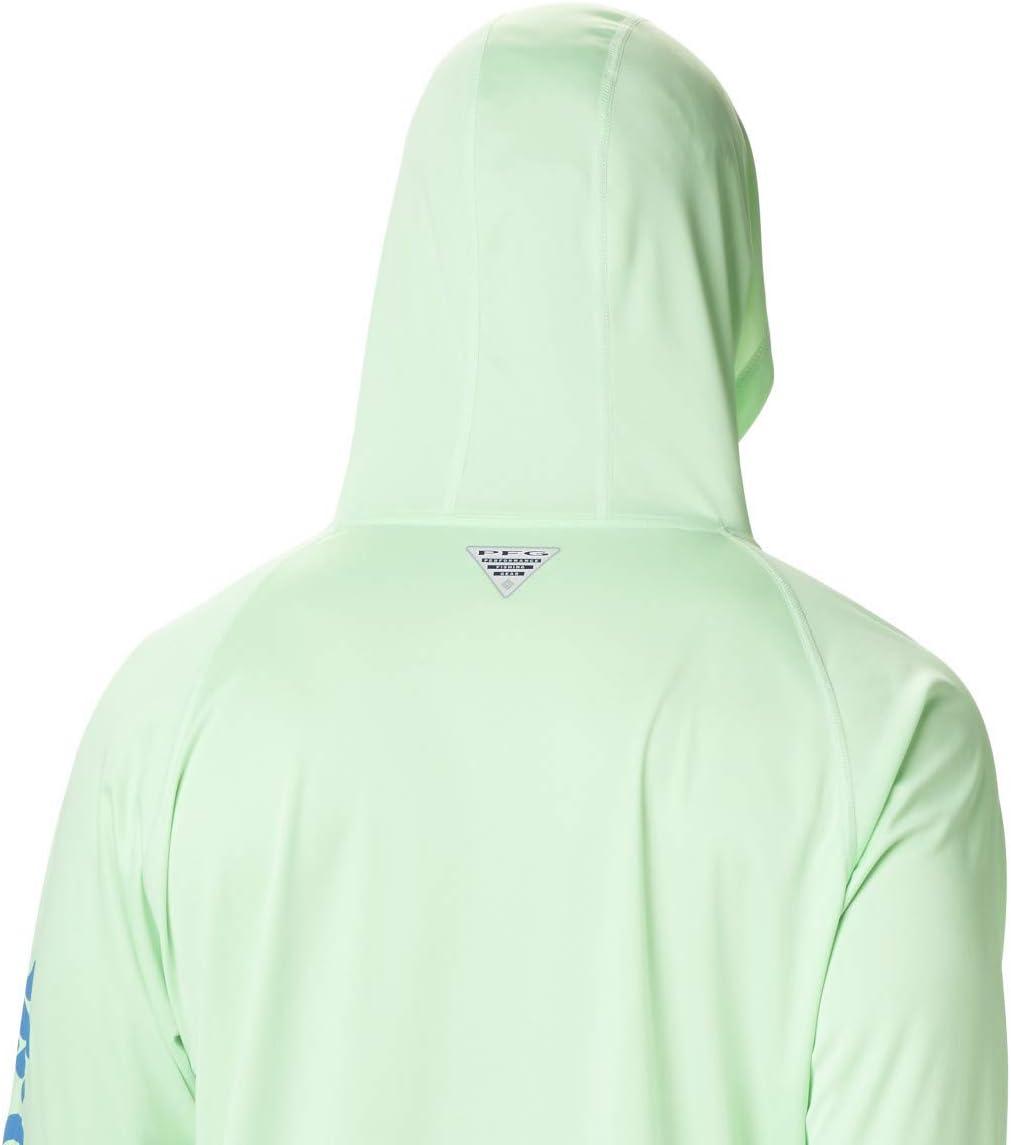imageColumbia Mens Terminal Tackle Big amp Tall HoodieKey WestVivid Blue Logo