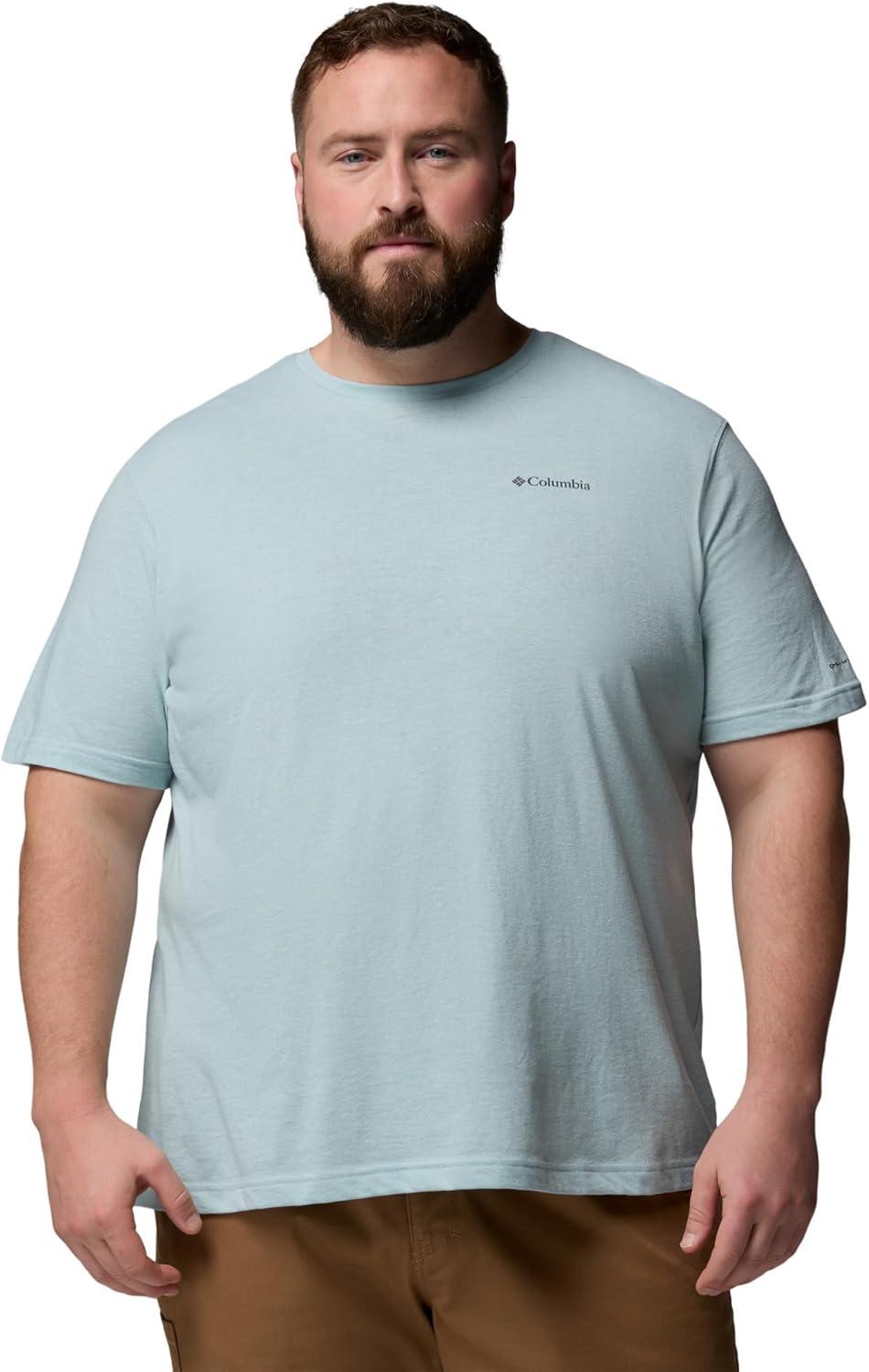 imageColumbia Mens Thistletown Hills Short SleeveCrushed BlueHeather