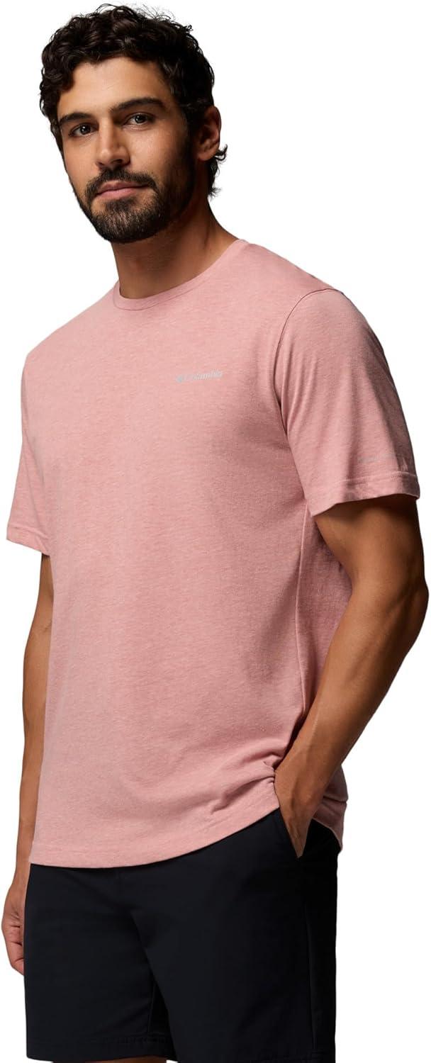 imageColumbia Mens Thistletown Hills Short SleeveWashed RedHeather