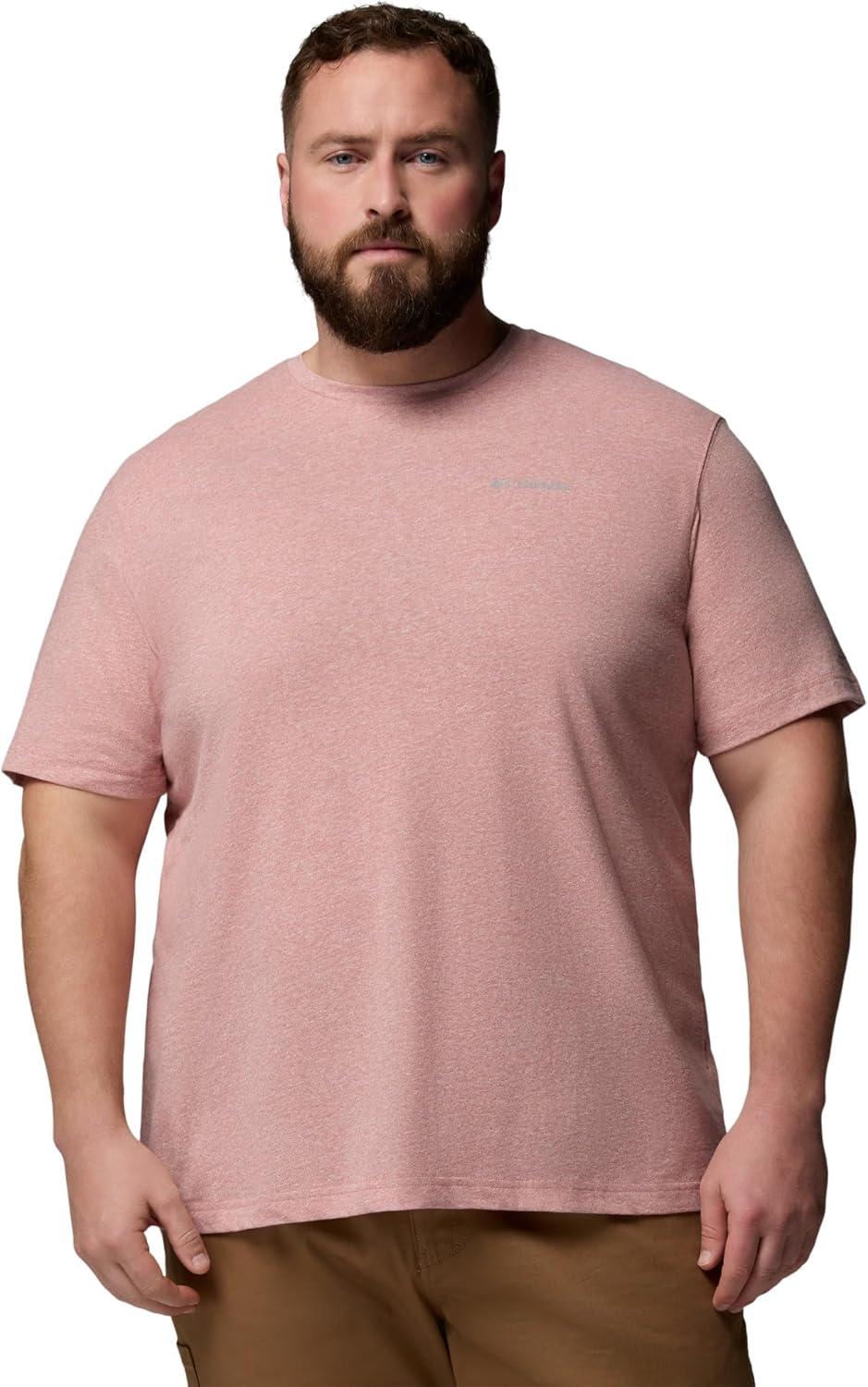 imageColumbia Mens Thistletown Hills Short SleeveWashed RedHeather