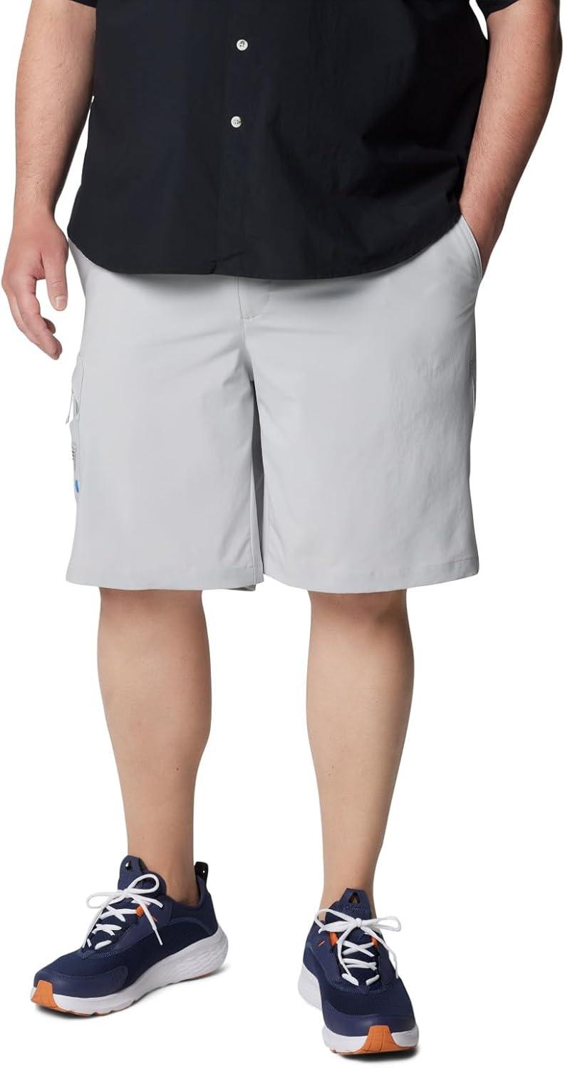 imageColumbia Youth Boys PFG Terminal Tackle II ShortCool GreyVivid Blue