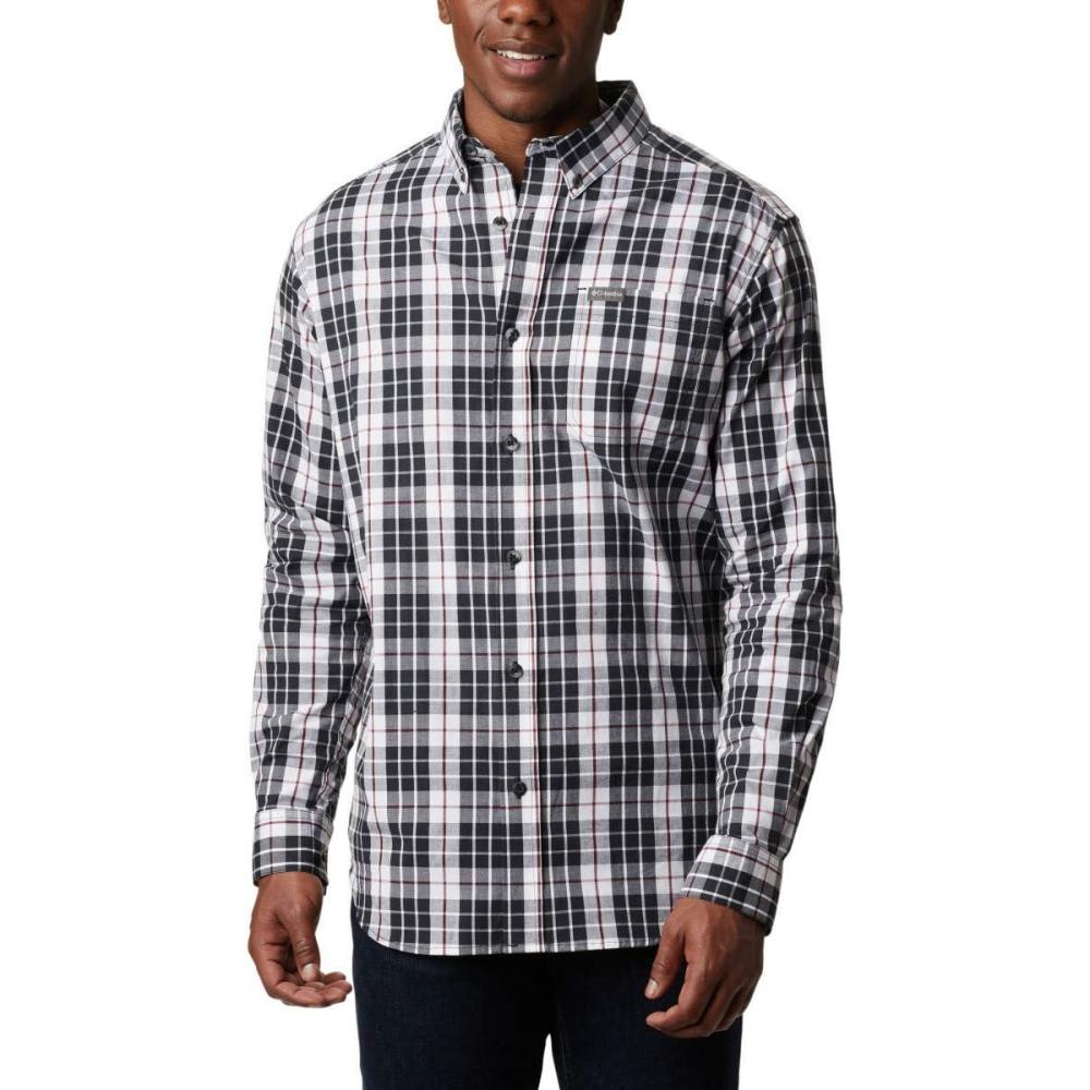 imageColumbia Mens Rapid Rivers Ii Long Sleeve ShirtWhite Traditional Plaid