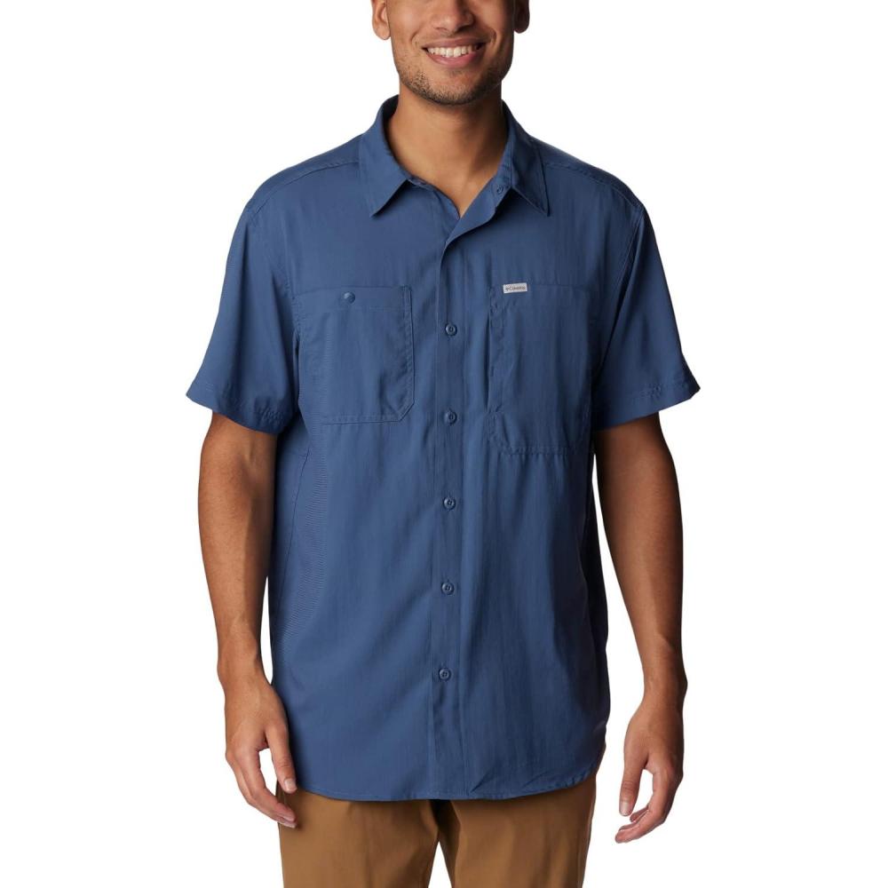 imageColumbia Mens Silver Ridge Utility Lite Short SleeveDark Mountain