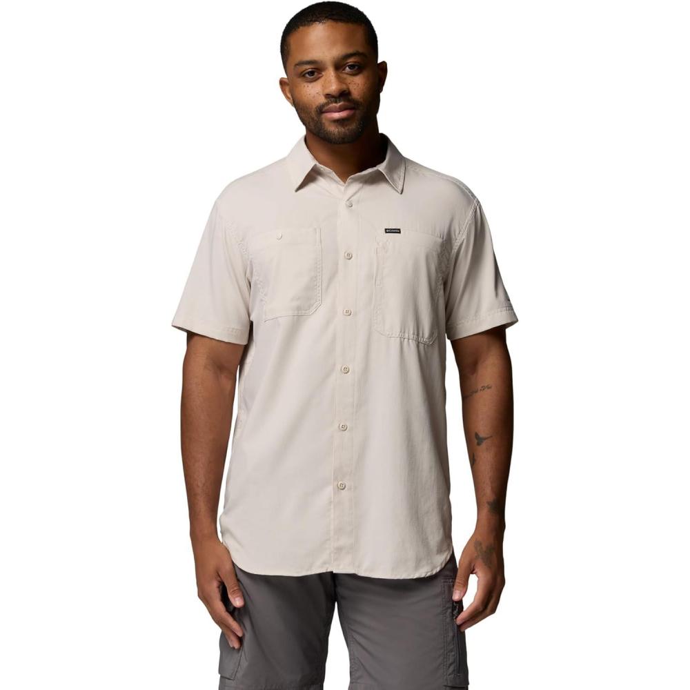 imageColumbia Mens Silver Ridge Utility Lite Short SleeveDark Stone
