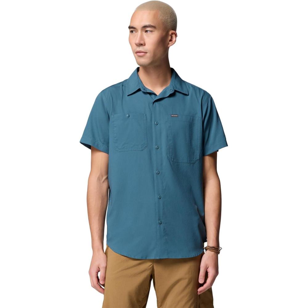 imageColumbia Mens Silver Ridge Utility Lite Short SleeveEverblue