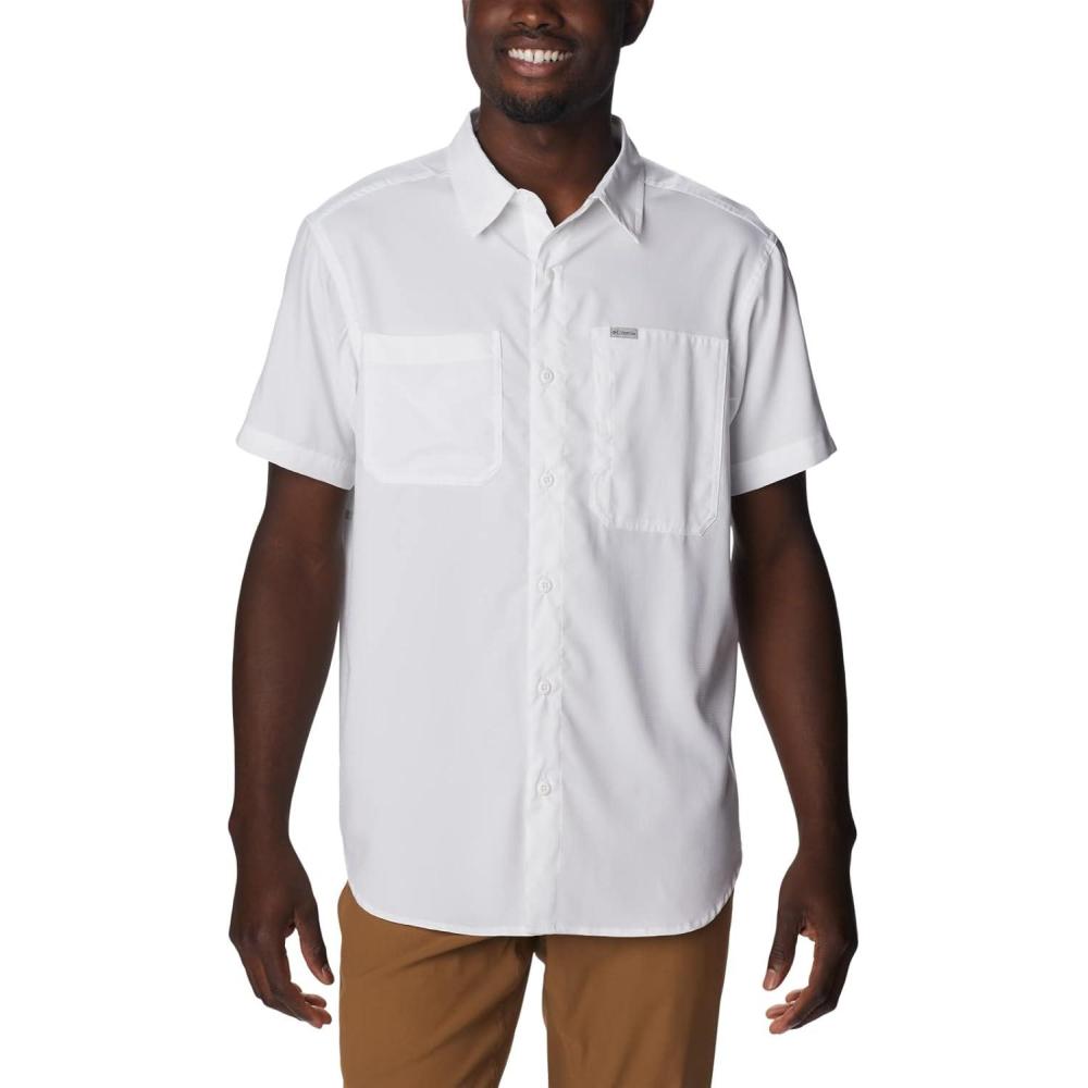 imageColumbia Mens Silver Ridge Utility Lite Short SleeveWhite