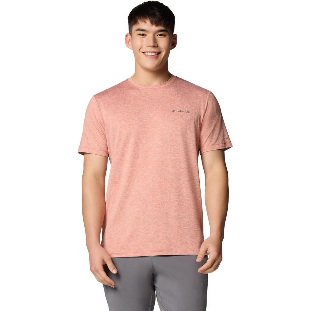 imageColumbia Mens Tech Trail Utility Short Sleeve CrewTuscan Heather