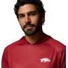 Columbia Men’s Casual(Ark – Red Velvet/Columbia Grey)