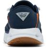 Columbia Men’s PFG Bahama X Relaxed Boat Shoe(Collegiate Navy/Spark Orange)