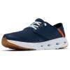 Columbia Men’s PFG Bahama X Relaxed Boat Shoe(Collegiate Navy/Spark Orange)