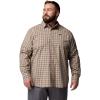 Columbia Men’s Rapid Rivers Ii Long Sleeve Shirt(Flint Grey/Rapid Rivers Gingham)