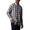 Columbia Men’s Rapid Rivers Ii Long Sleeve Shirt(White Traditional Plaid)