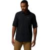 Columbia Mens Silver Ridge Utility Lite Long Sleeve(Black)