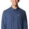 Columbia Mens Silver Ridge Utility Lite Long Sleeve(Dark Mountain)