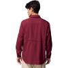 Columbia Mens Silver Ridge Utility Lite Long Sleeve(Rich Wine)
