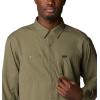 Columbia Mens Silver Ridge Utility Lite Long Sleeve(Stone Green)