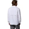 Columbia Mens Silver Ridge Utility Lite Long Sleeve(White)