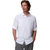 Columbia Mens Silver Ridge Utility Lite Long Sleeve(White)