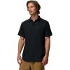 Columbia Mens Silver Ridge Utility Lite Short Sleeve(Black)