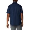 Columbia Mens Silver Ridge Utility Lite Short Sleeve(Collegiate Navy)
