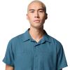 Columbia Mens Silver Ridge Utility Lite Short Sleeve(Everblue)