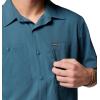 Columbia Mens Silver Ridge Utility Lite Short Sleeve(Everblue)